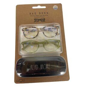 Rae Dunn Premium Blue Light Blocking Glasses With Protective Hard Case